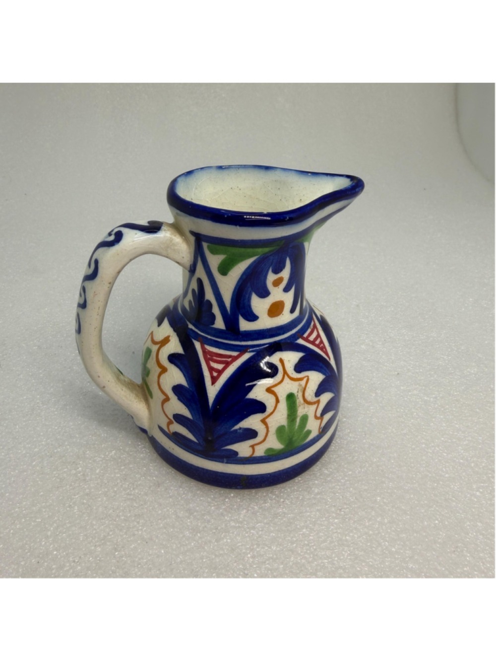 Vintage Mexican Talavera Creamer/Pitcher